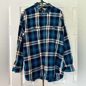shirt flannel Red Head men size xlarge plaid